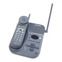 Sony SPP-A1070 - Caller Id Telephone Service Manual
