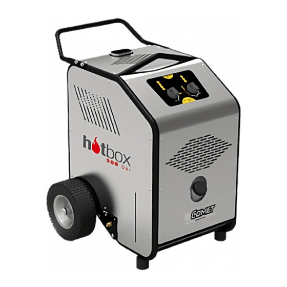 Comet HOTBOX 25/350 Operator Instructions Manual