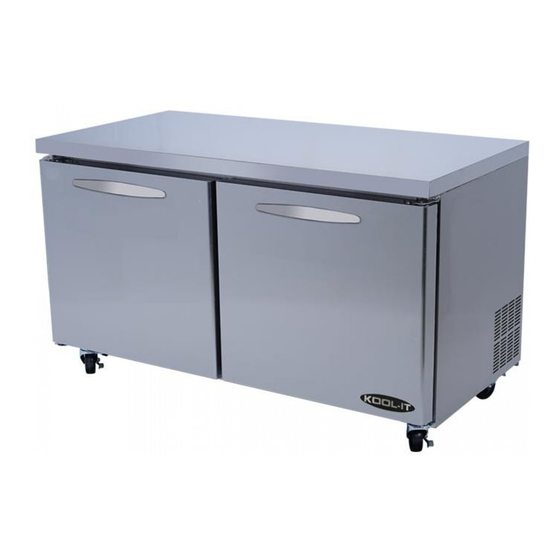 Kool-It KUCR-27-1 Installation & Operation Manual