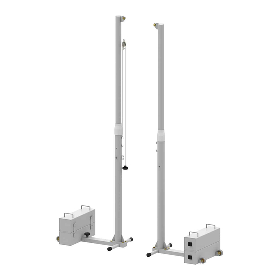 Sodex Sport S30052 Mobile Volleyball Post Manuals