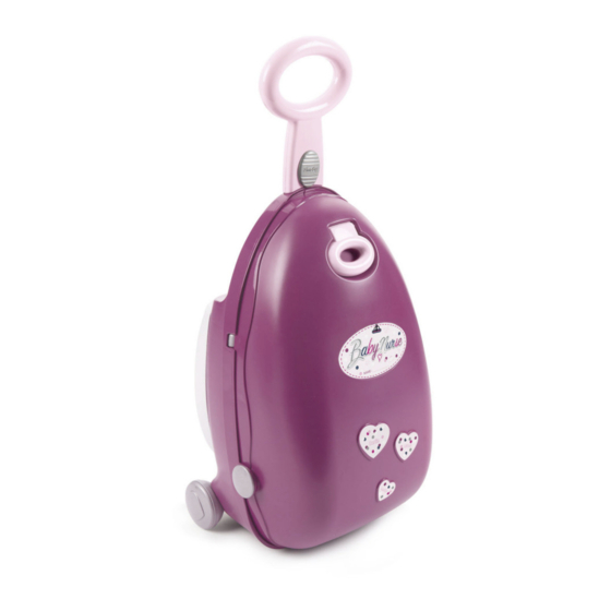 Smoby BN NURSERY SUITCASE 3IN1 Manual