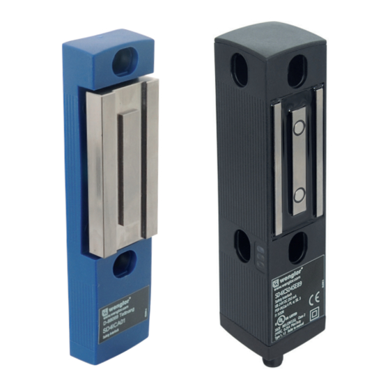 Wenglor SD4ICS0xSE89 Manuals