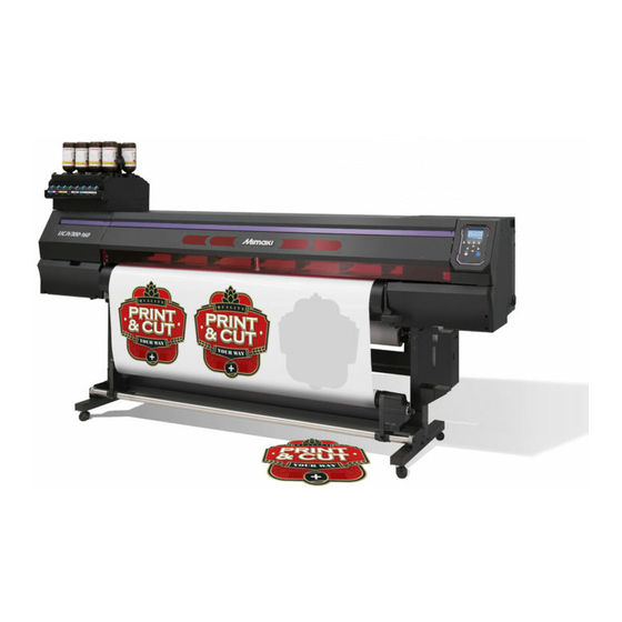 MIMAKI UCJV300 Series Manual