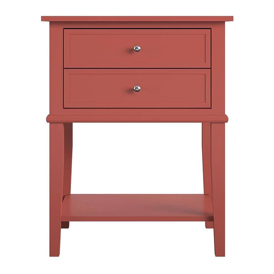 Ameriwood HOME Franklin 5062915COM Manual
