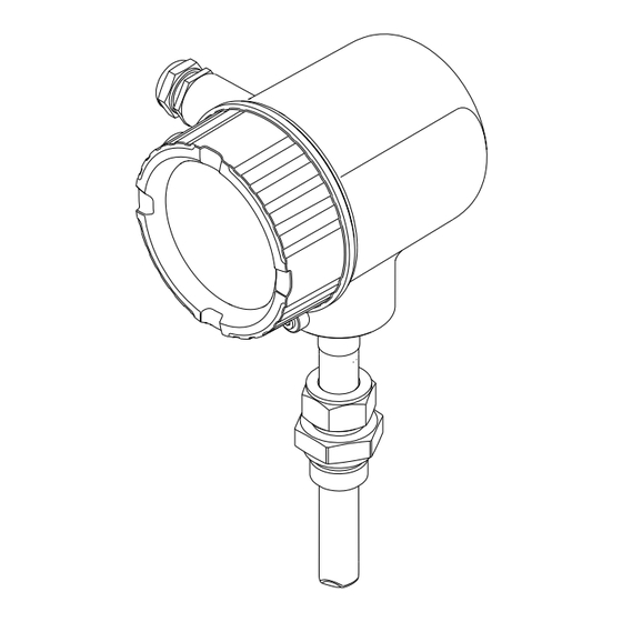 Endress+Hauser Proline t-mass T 150 Brief Operating Instructions