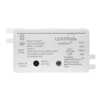 Leviton Intellect ZL070-B00 Instruction Manual