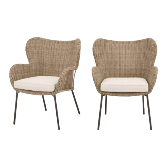 HAMPTON BAY KIKO FRS51308-2PK Use And Care Manual