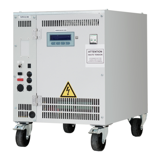 OCEM DIAM3200 IGBT Use And Maintenance Manual