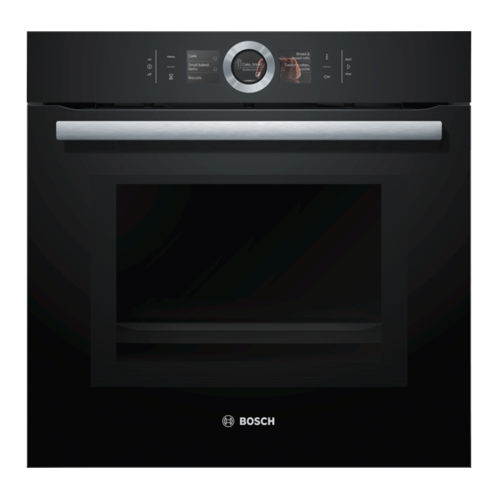Bosch HMG6764 1 Series Instruction Manual