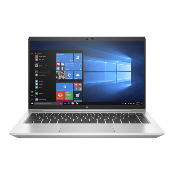 HP ProBook 440 G8 Manuals