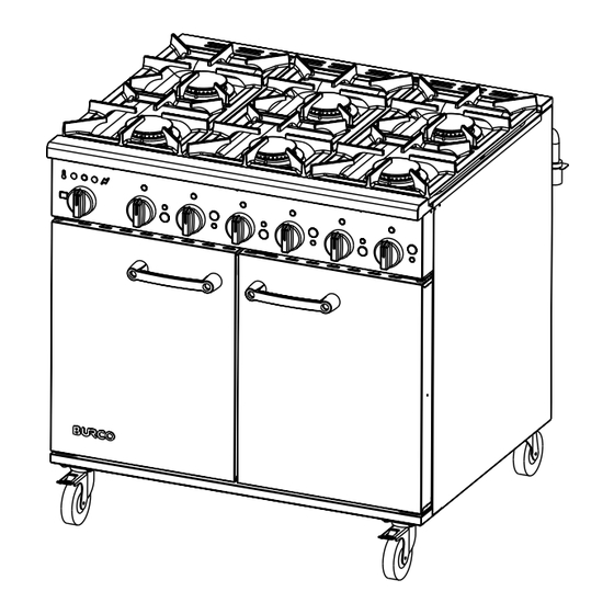 Burco TITAN RG90DF User Instruction Manual