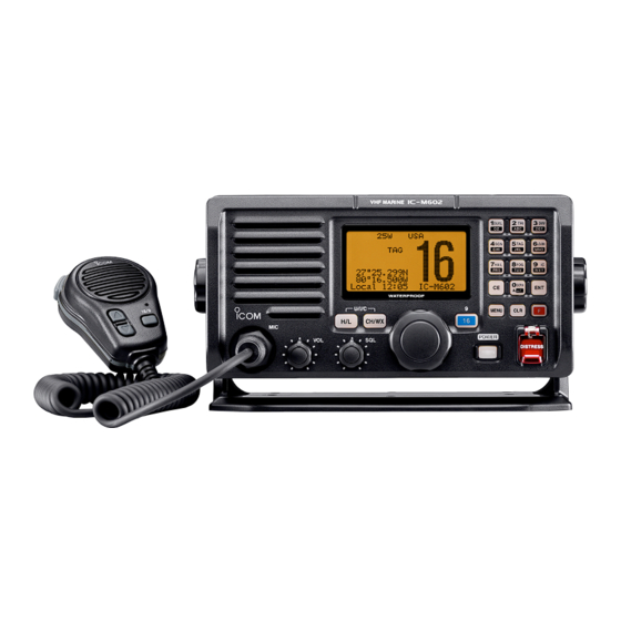 Icom IC-M602 Service Manual