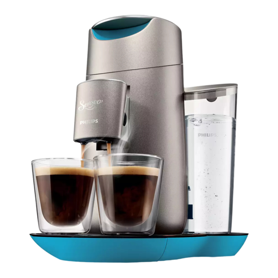 Philips Marcilla Senseo HD7872 User Manual