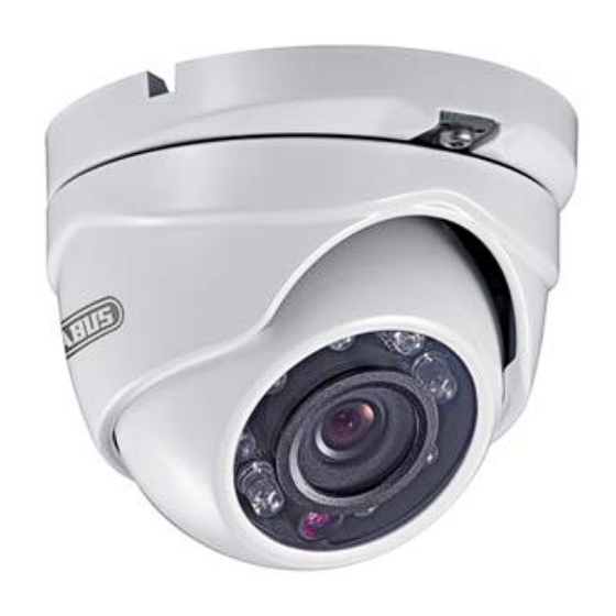 User Manuals: Abus HDCC31500 Outdoor Dome Camera