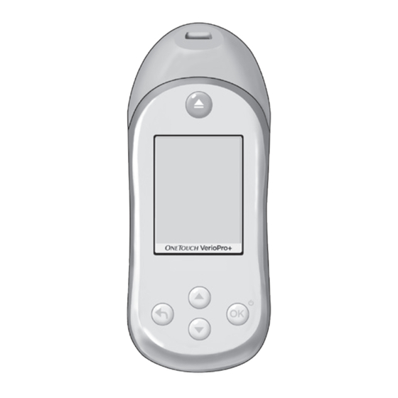OneTouch VERIOPRO + Operator's Manual