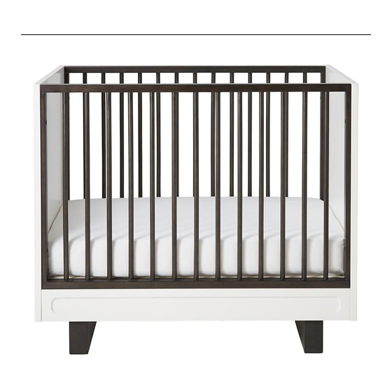 The Land of Nod Elevate Toddler Bed Assembly Instructions Manual
