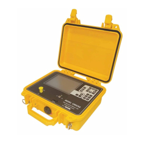 Radiodetection 1205CXA Operator's Manual