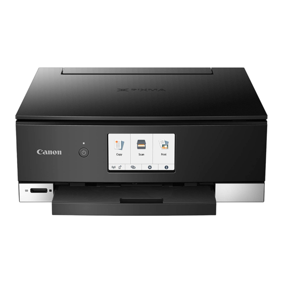 Canon PIXMA TS8200 Series Getting Started