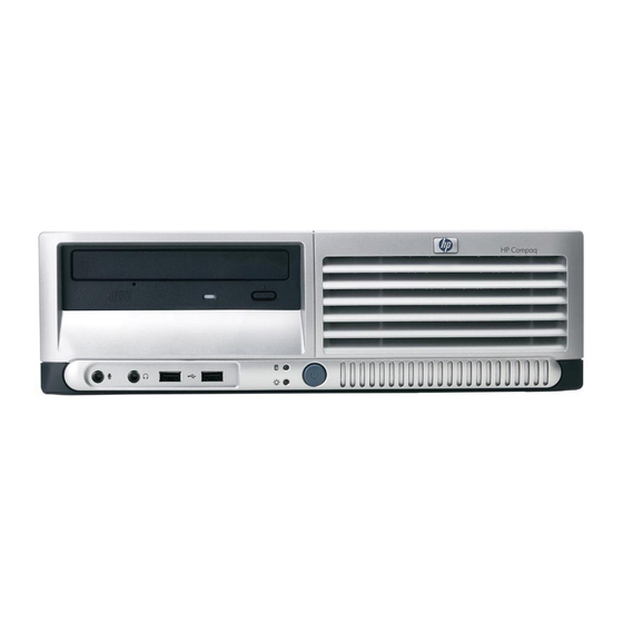 HP Compaq dc7700 Business PC Removal And Replacement Procedures