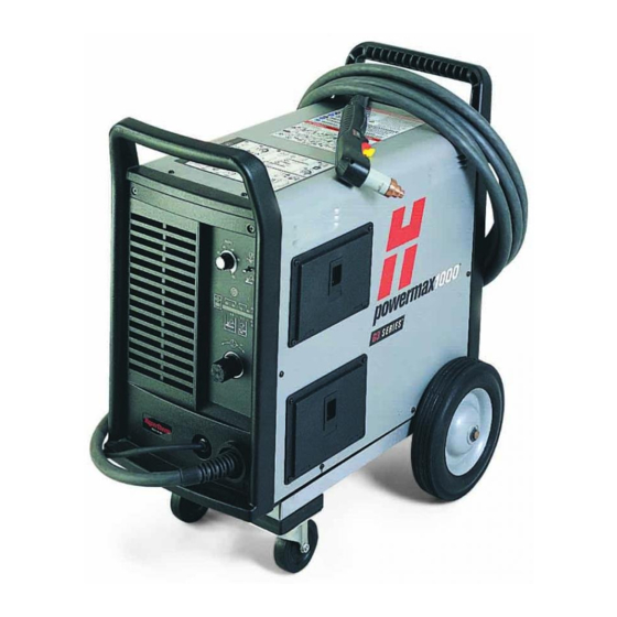 Hypertherm PowerMax 1000 Training
