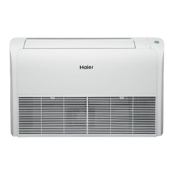 Haier AC35S2SG1FA Operation Manual And Installation Manual