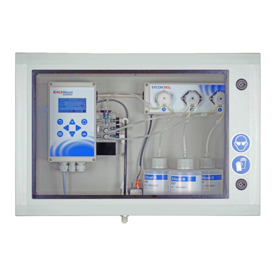 RLS Wacon SYCON Silicate Operating Manual
