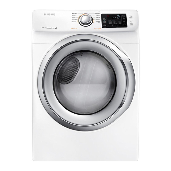 User Manuals: Samsung DV42H5200EF/A3-03 Electric Dryer