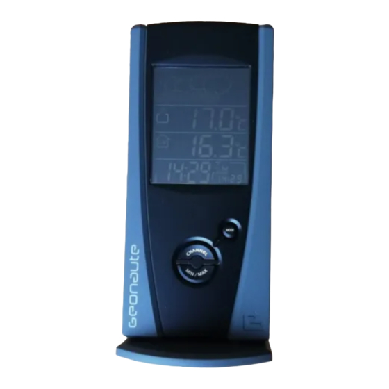 GEONAUTE WS500 Quick Start Manual