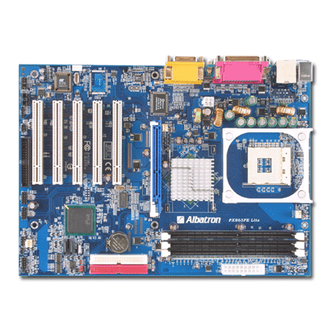 Albatron PX865PE Lite Series User Manual