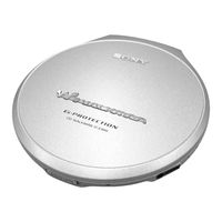 Sony Walkman D-E888 Service Manual