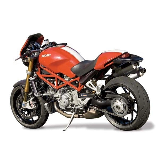 Ducati Monster S4R Owner's Manual