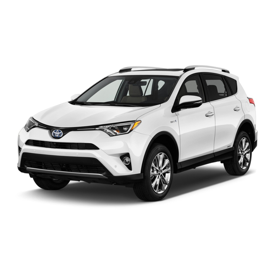 Toyota 2016 RAV4 Quick Reference Manual