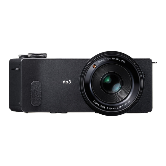 Sigma dp3 Quattro User Manual