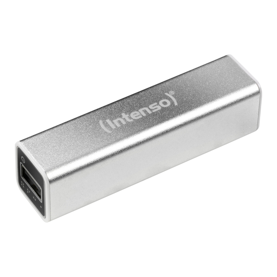 Intenso Powerbank A2600 User Manual
