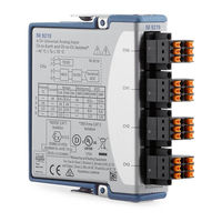 National Instruments NI 9219 Operating Instructions Manual