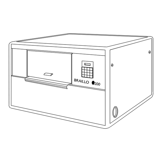 Braillo 200 Instruction Manual