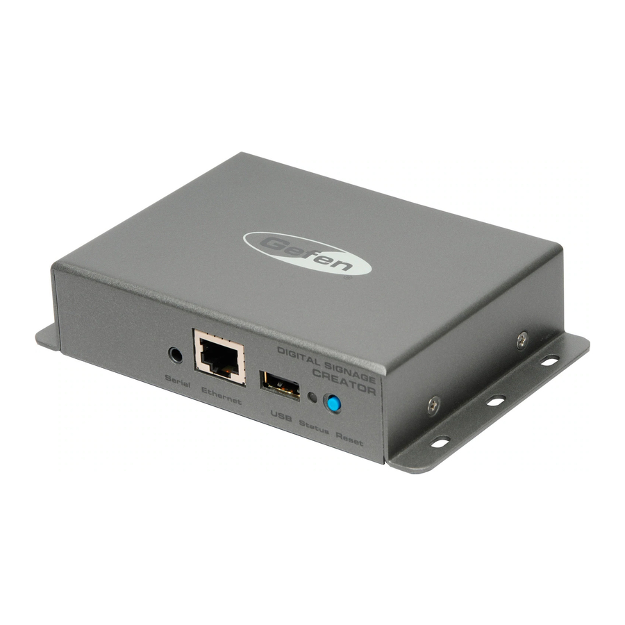 Gefen EXT-DSC Hardware Manual