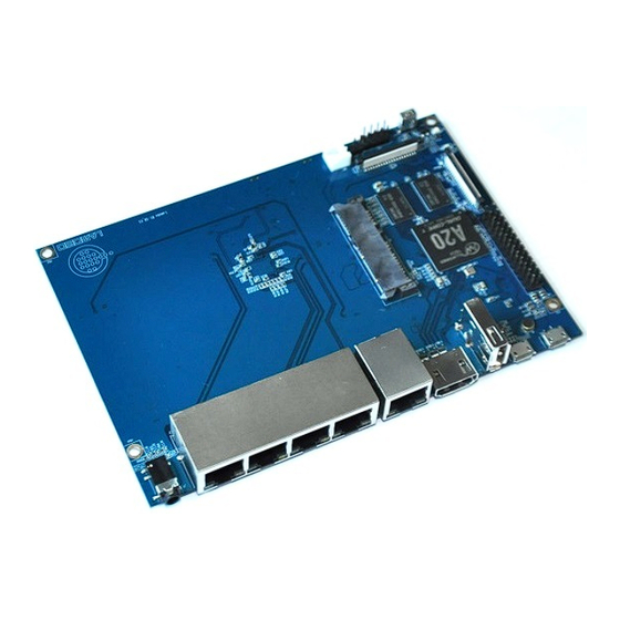 Banana Pi BPI-R1 Manual