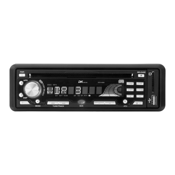 DK Digital DCR-4000 Owner's Manual