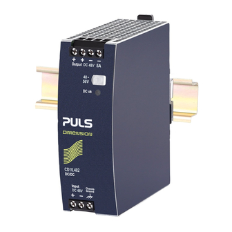 Puls CD10.482 Installation Manual