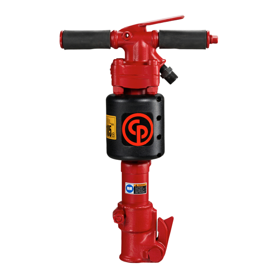 Chicago Pneumatic CP 0112 Safety And Operating Instructions Manual
