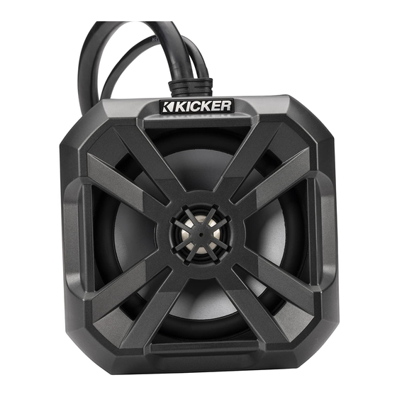 Kicker PowerCans 48BTCAN65 Owner's Manual