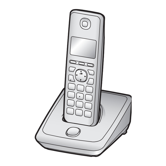 Panasonic KX-TG2711FX Operating Instructions Manual