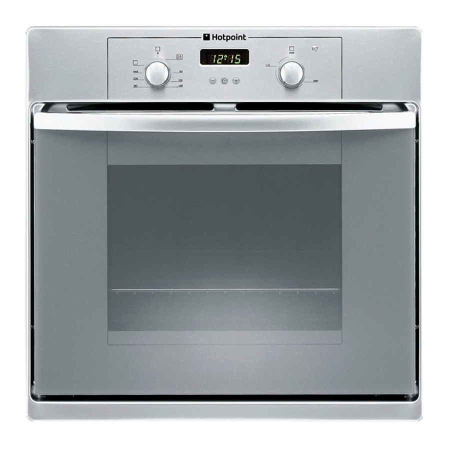 Hotpoint SY36B/1 Operating Instructions Manual