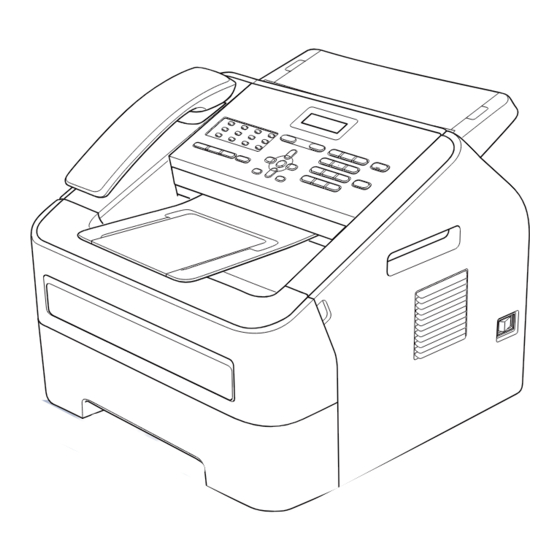 Brother FAX-2890 Basic User's Manual