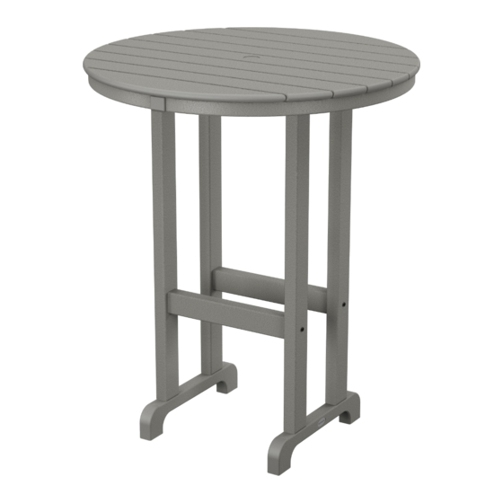 Polywood RBT236 Assembly Instructions