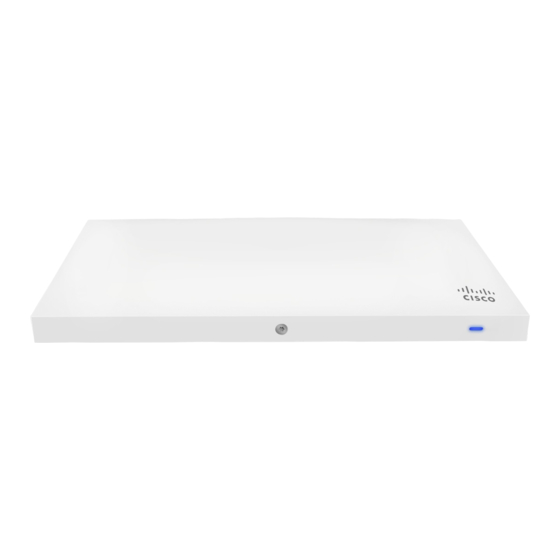 Meraki MR33 Hardware Installation Manual