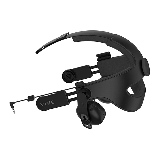 Vive Deluxe Audio Strap Manuals