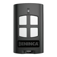 Beninca TO.GO 2AK Programming Manual