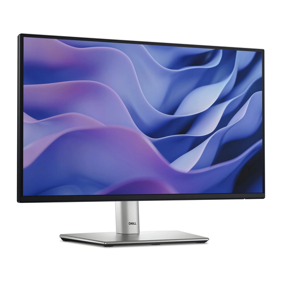 Dell P2225H User Manual